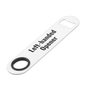 Links Bar-Key Speed Flaschenöffner