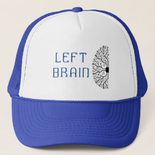 Links Brain Cap Truckerkappe