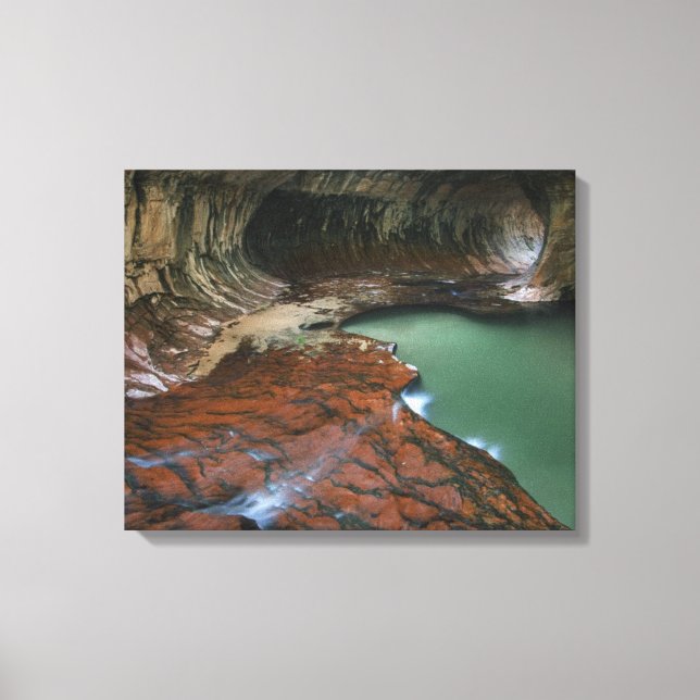 Links Gabel | Zion National Park, Utah Leinwanddruck (Vorderseite)