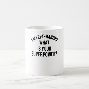 Links Geschenke für Handbenutzer, die mit Stolz L Kaffeetasse