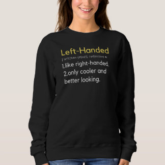 Links Handdefinitionssicherungen Sweatshirt