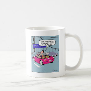 Links Herz in San Francisco Funny Gifts & T-Shirts Kaffeetasse