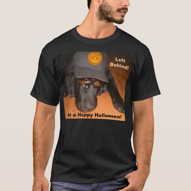 Links hinter diesem Halloween T-Shirt (Vorderseite)