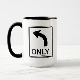 Links nur flinke Demokraten Tasse