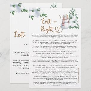 Links Right Winter Baby Showspiel