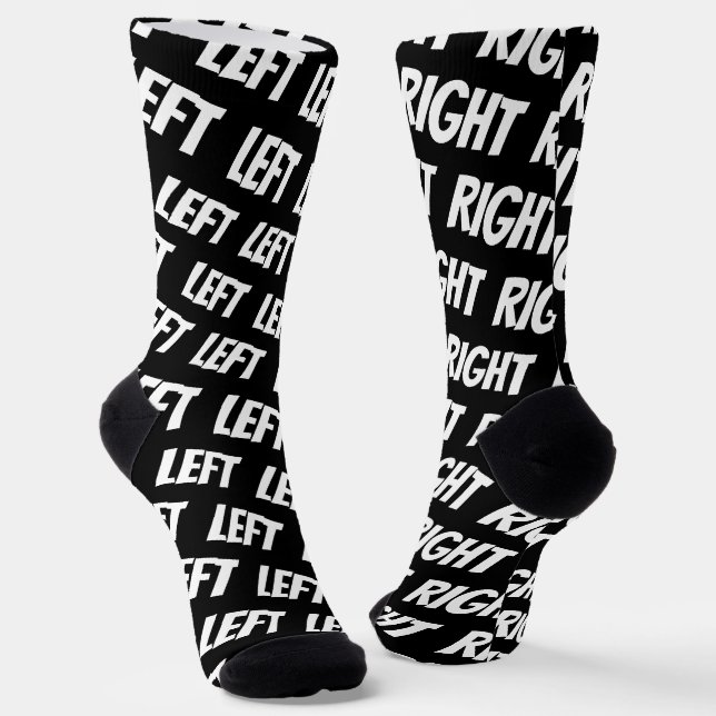 Links Socken und rechte Socken (Gewinkelt)