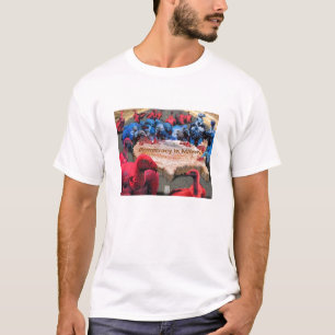 LINKS u. RECHT, PARADIGMA - besonders angefertigt T-Shirt