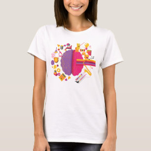 Links und rechte Gehirnhälfte T - Shirt
