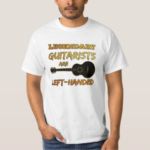 Linkshänder Gitarrist Lefty Legendary Guitar T-Shirt