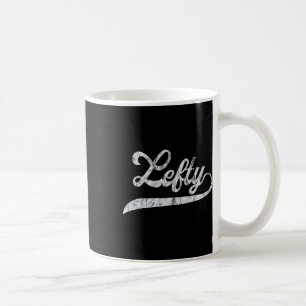 Linkshänder Linke Hand Stolz Southpaw Softll Schri Kaffeetasse