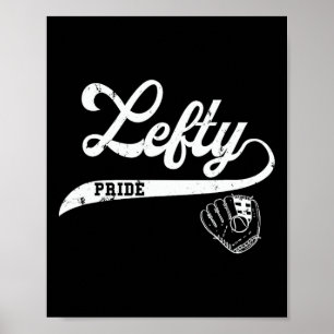Linkshänder Linkshändig Verkaufe Softll Stolze Fra Poster