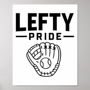 Linkshänder Linkshändig Verkaufe Softll Stolze Fra Poster