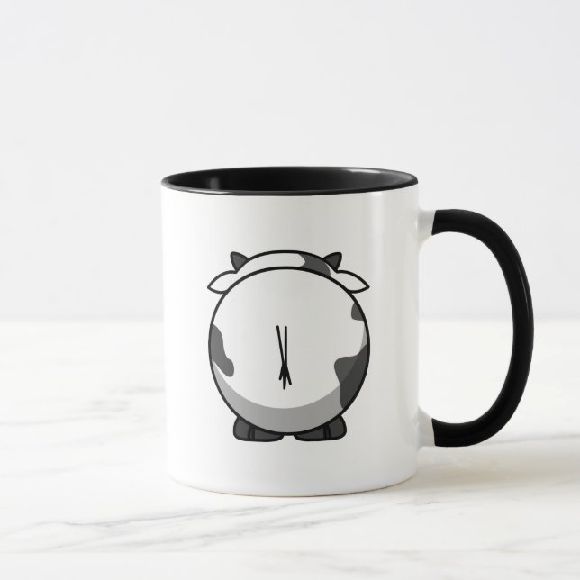 Linkshänder Süße Kuh Tasse (Rechts)