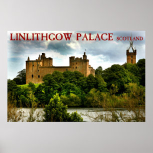 linlithgow Palast Schottland Poster