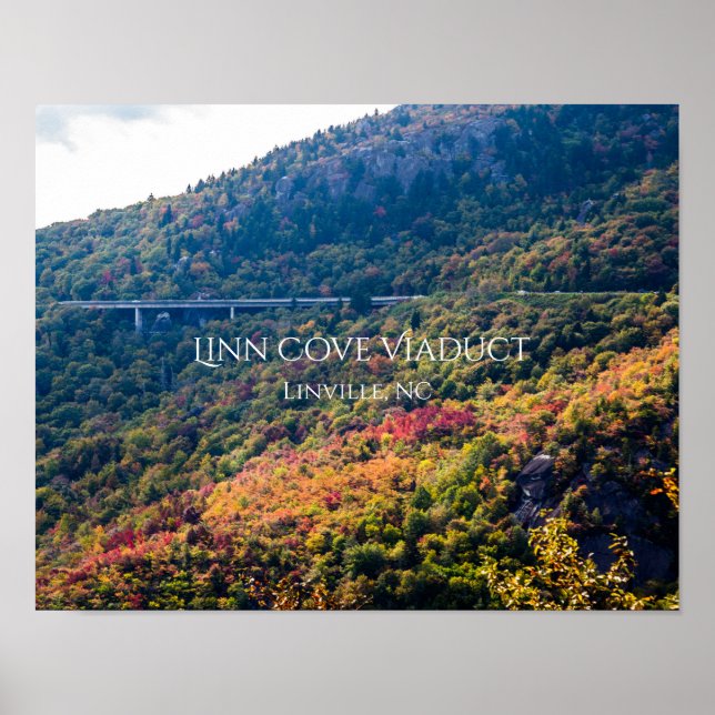 Linn Cove Viadukt Poster (Vorne)