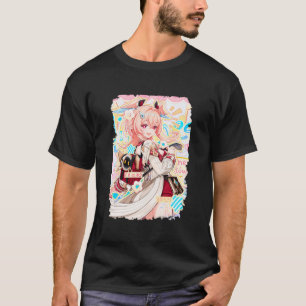 Linnea Geo Augury Bird Art 02 Einfaches Dunkles T-Shirt