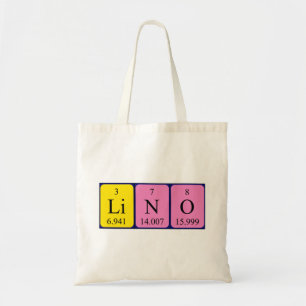 Lino Periodenname Tasche