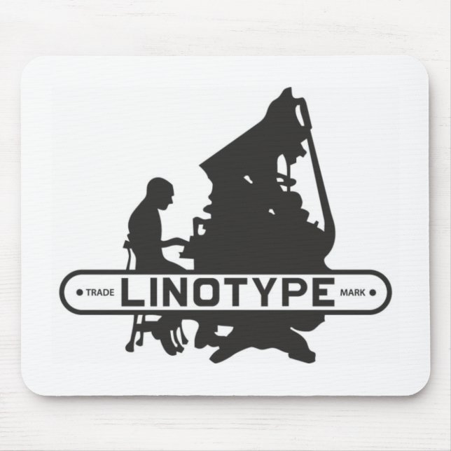 Linotype Mouse Mat Mousepad (Vorne)
