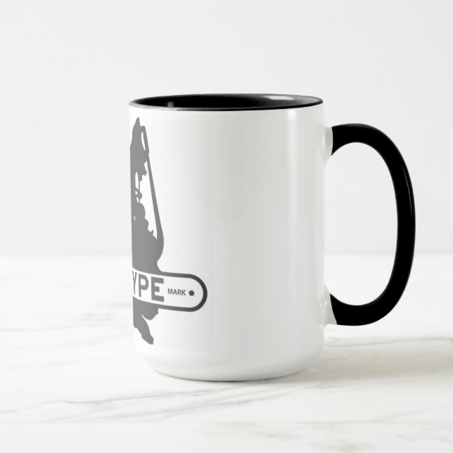 Linotype-Tasse Tasse (Rechts)