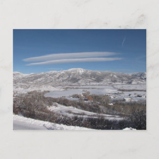 Linsenwolken Postkarte