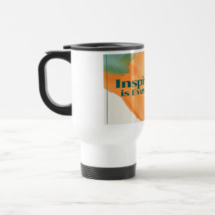 L'inspiration est partout dans la tasse de voyage