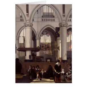 L'intérieur d'Oude Kerk, Amsterdam, c.1660