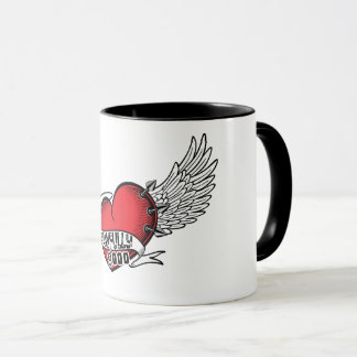 L'Intérieur Noir De La Mug De Café, Très Bon