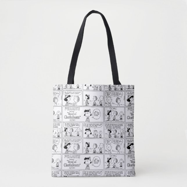 Linus Tells Lucy Sie ist Crabby Tasche (Vorderseite)