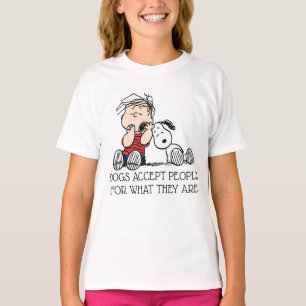 Linus tröstet von Snoopy's Ohr T-Shirt