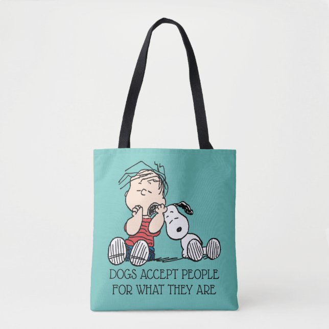 Linus tröstet von Snoopy's Ohr Tasche (Vorderseite)