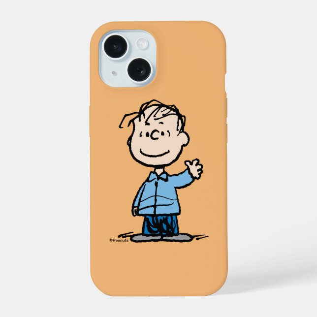 Linus Waving iPhone 15 Hülle (Rückseite)
