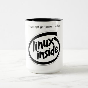 Linux à l'intérieur - Sudo Coffee Mug