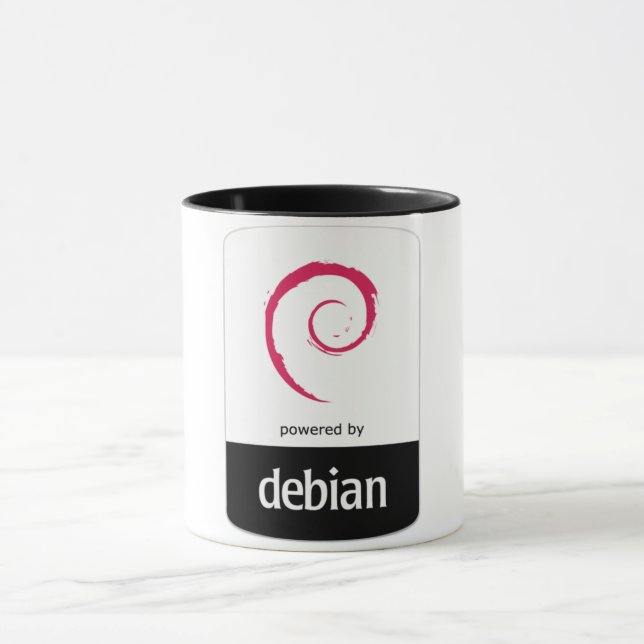 Linux alimenté par Debian Mug (Centre)