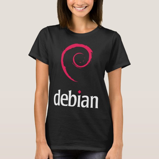 Linux Debian T-Shirts (Vorderseite)