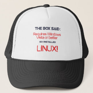 Linux ist besser truckerkappe