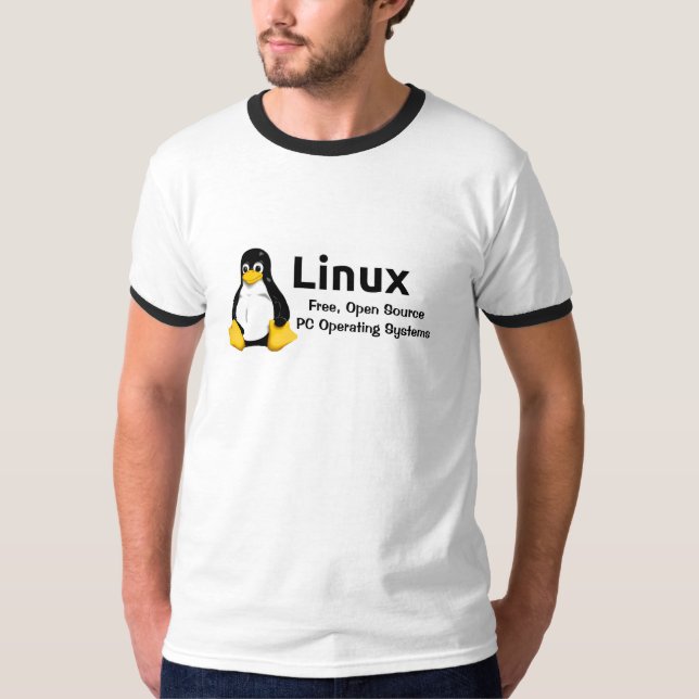 Linux : Libérez, T-shirt d'Open Source (Devant)