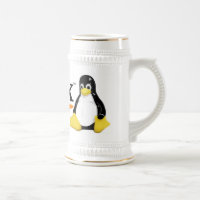 Linux-Logo mit Tux-Produkten