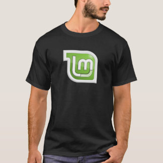 Linux - MINT Front- und Back-T - Shirt