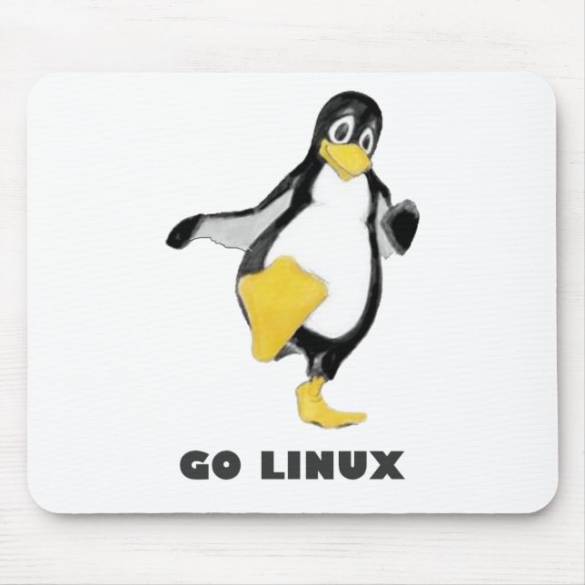 Linux Mousepad (Vorne)