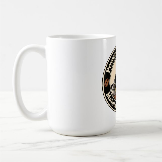 Linux Pinguin Tux und Kaffee Kaffeetasse (Links)