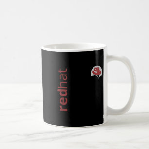 Linux Red Hat Fan T-Shirt Tux Penguin Open Source  Kaffeetasse