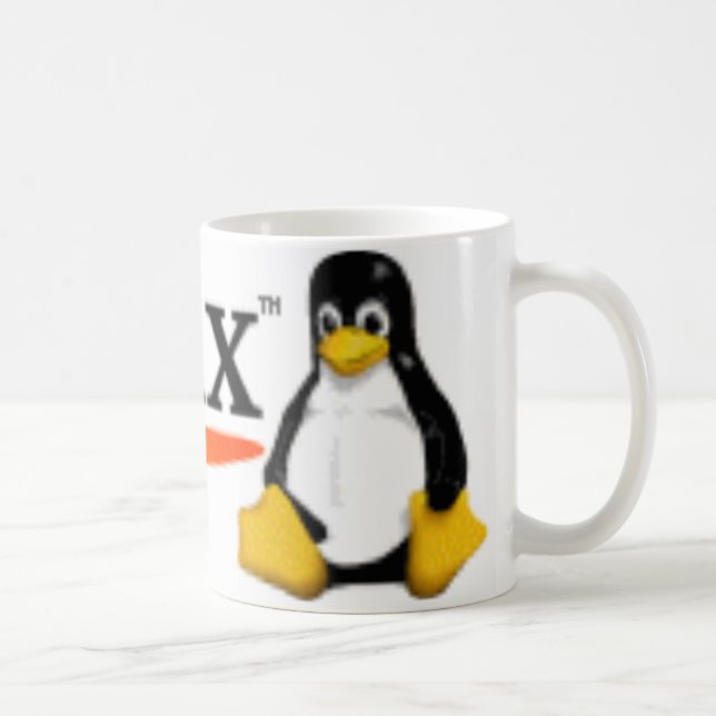 Linux-Tasse Kaffeetasse (Rechts)