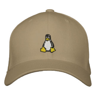Linux Tux Bestickte Kappe