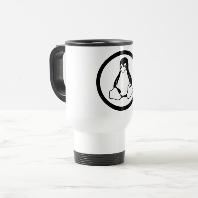 Linux Tux Mug (Devant gauche)