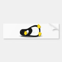 Linux Tux sleeping