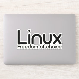 Linux - Wahlfreiheit Aufkleber