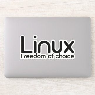 Linux - Wahlfreiheit Aufkleber