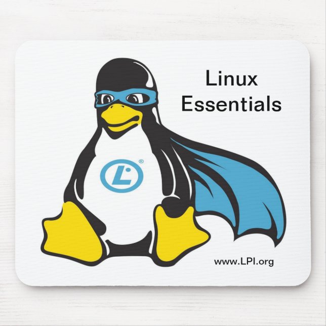 Linux-Wesensmerkmale-Mausunterlage V2 Mousepad (Vorne)