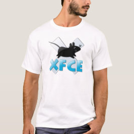 Linux XFCE White T - Shirt