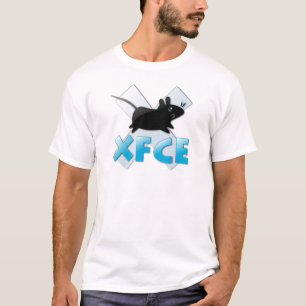 Linux XFCE White T - Shirt